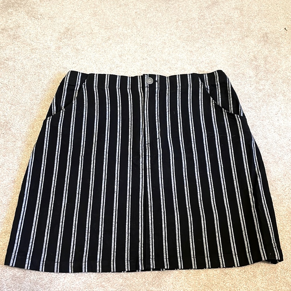 Striped skirt